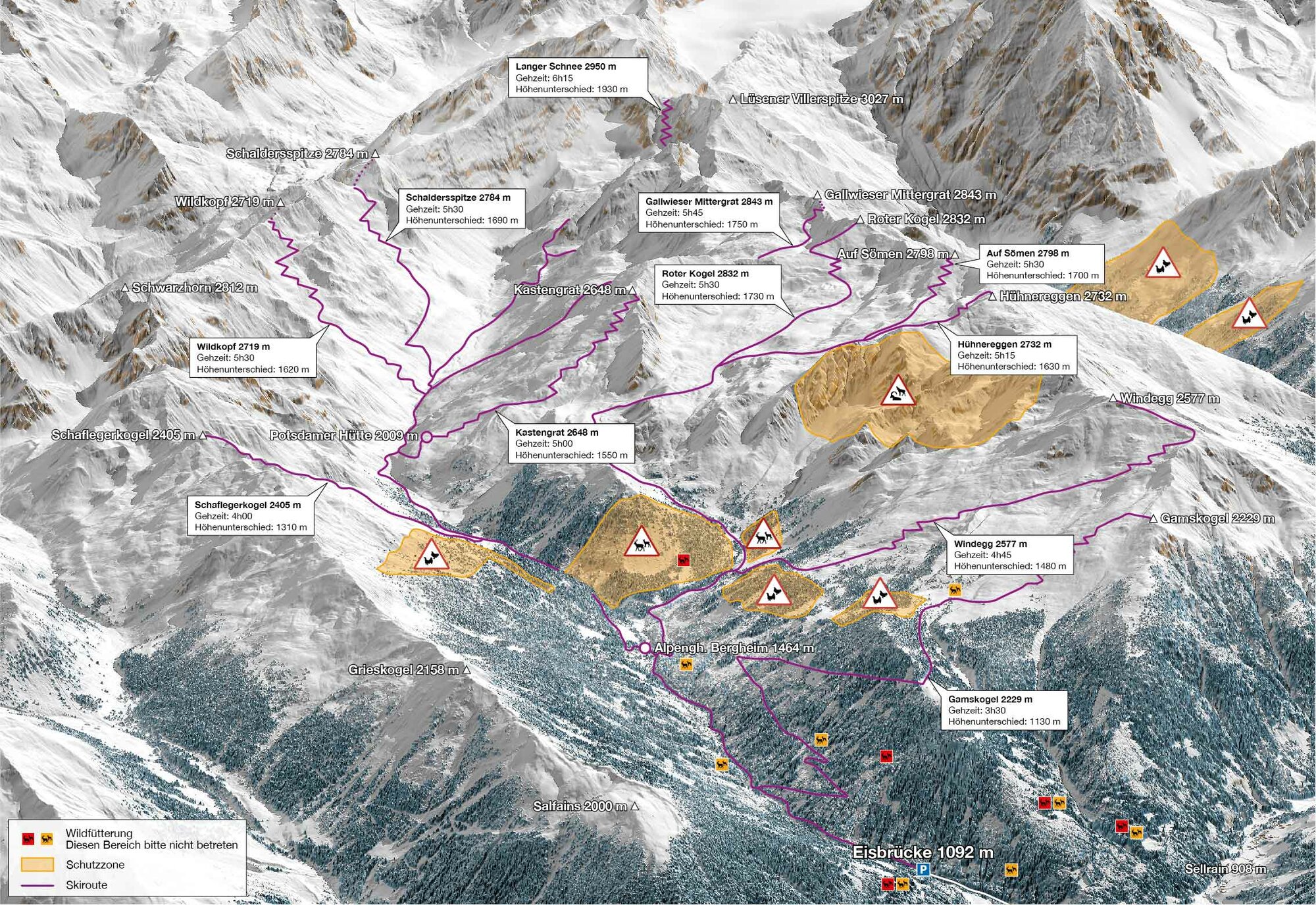 Map Eisbrücke