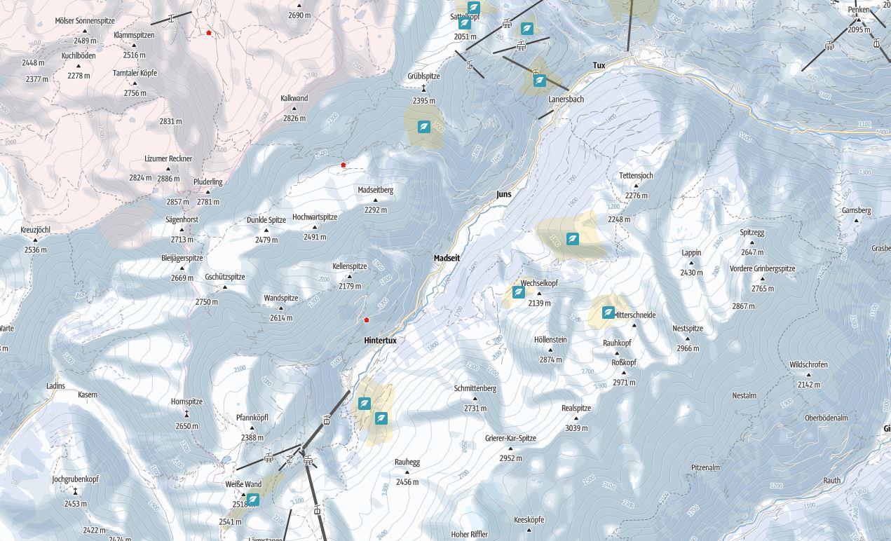 alpenvereinaktiv Karte Tuxertal