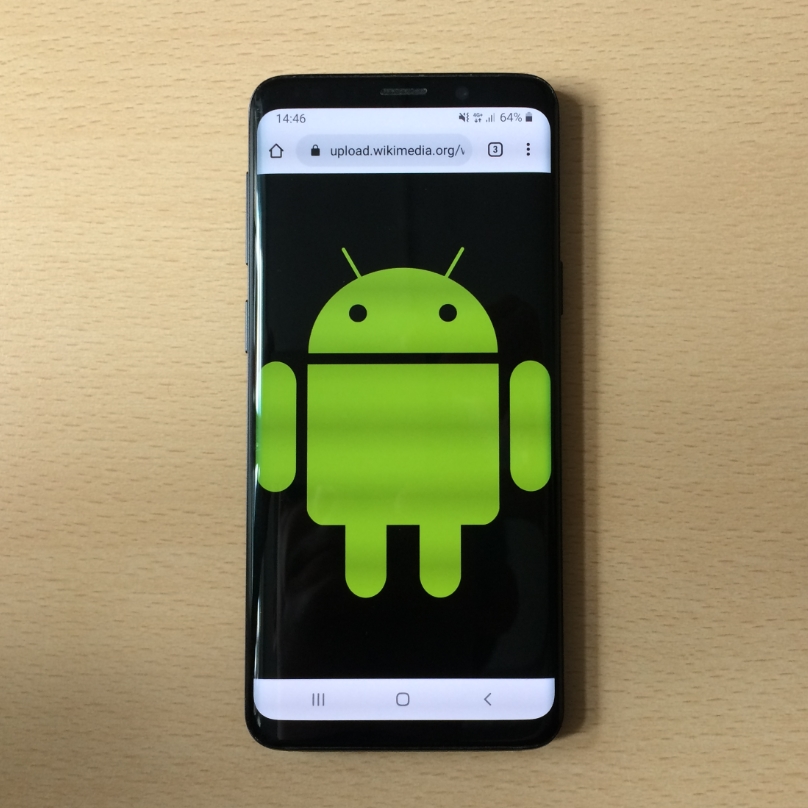 Smarthphone with Android operating system