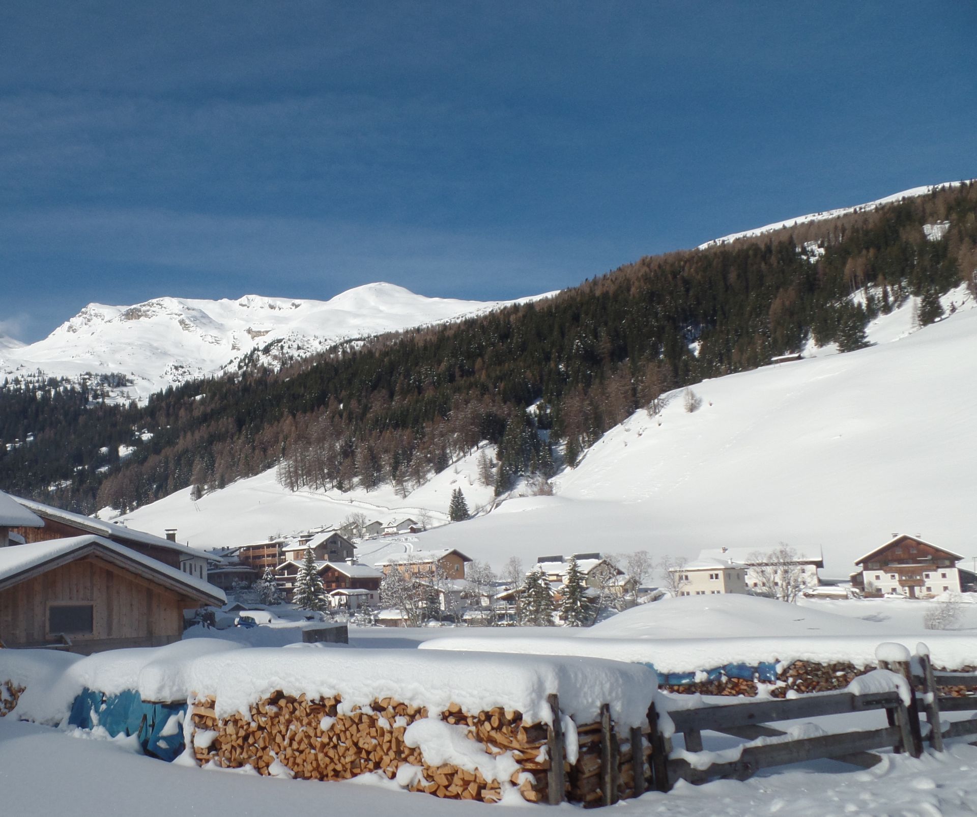 Winterlandschaft im Obernbergtal